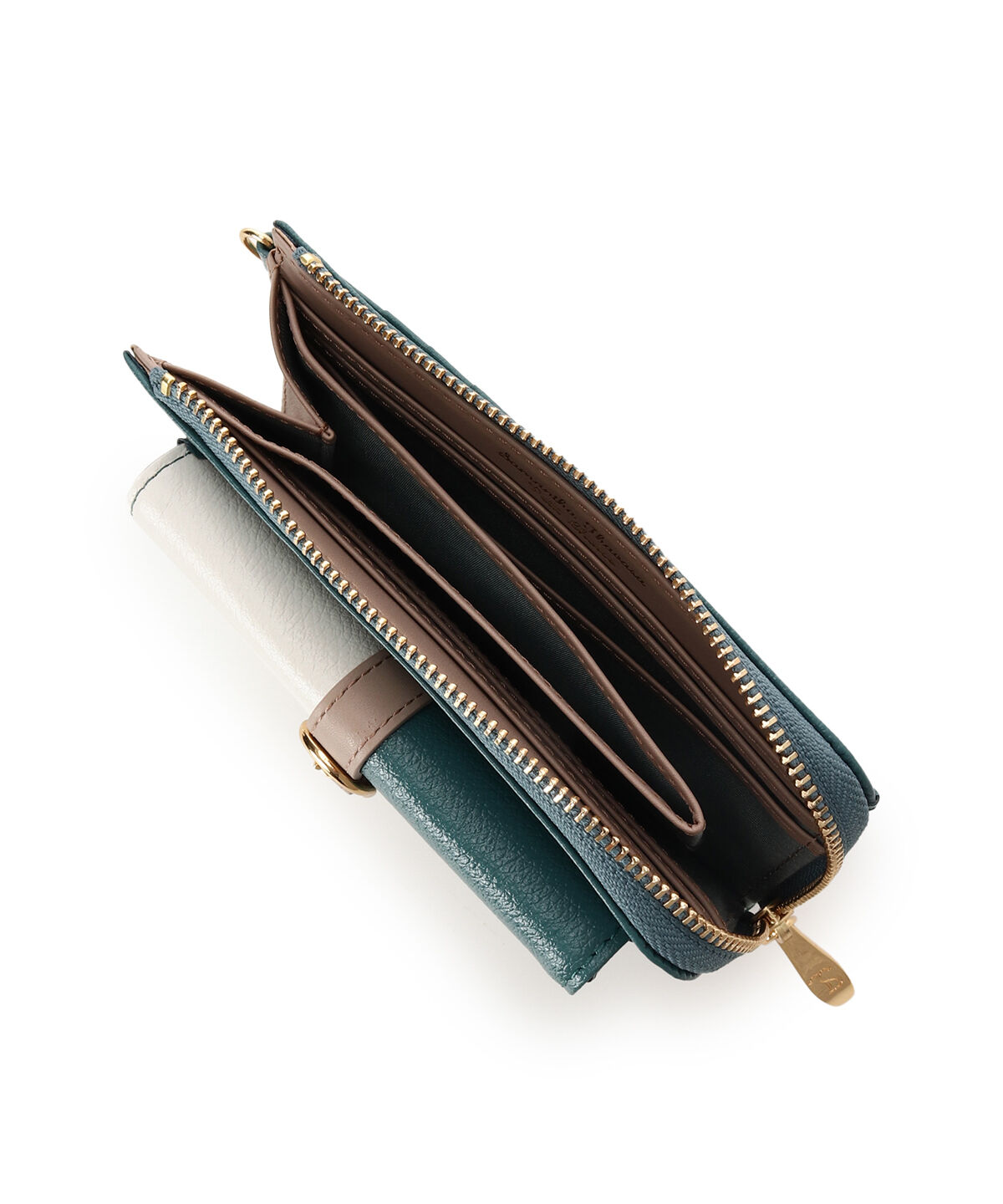 Samantha Thavasa Petit Choice「バイカラーフロントベルト フラグメントケース」|コインケース|