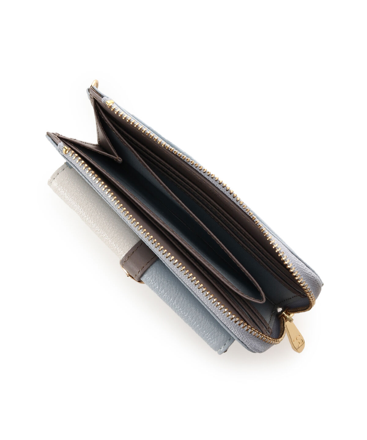 Samantha Thavasa Petit Choice「バイカラーフロントベルト フラグメントケース」|コインケース|