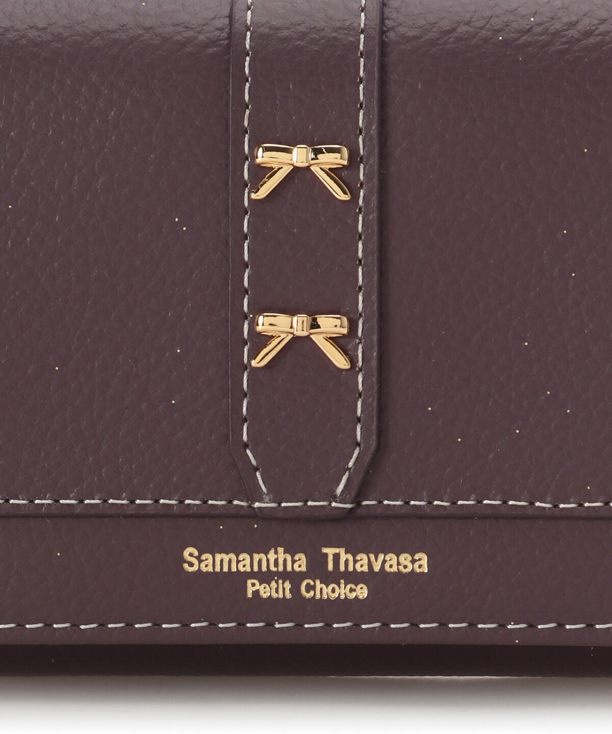 Samantha Thavasa Petit Choice「ダブルリボン 折財布」|財布|