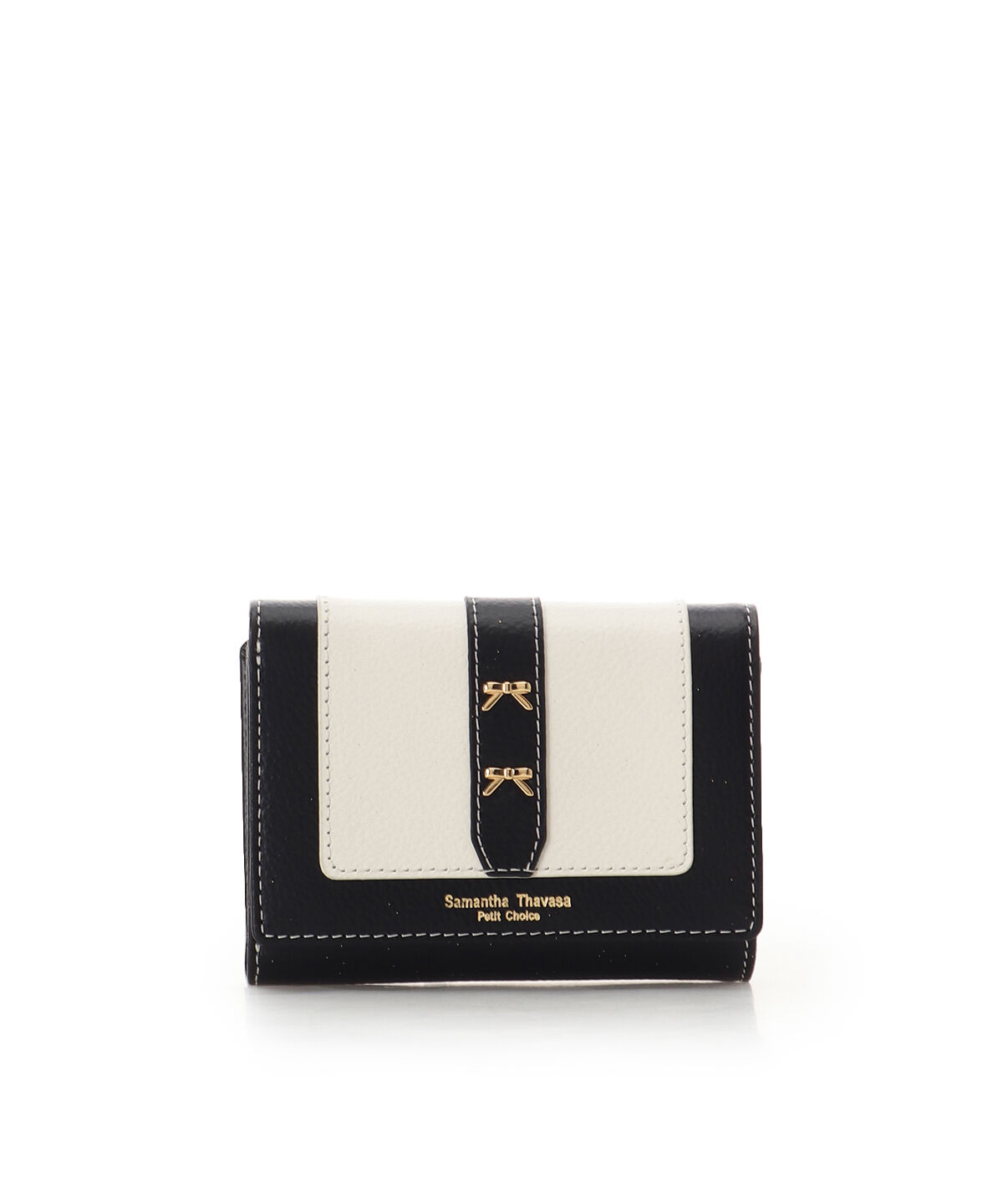Samantha Thavasa Petit Choice「ダブルリボン 折財布」|財布|マルチカラー