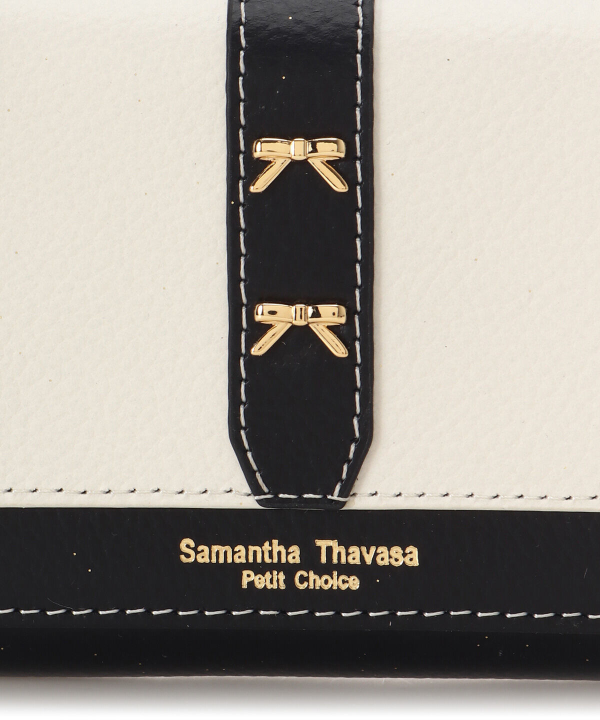 Samantha Thavasa Petit Choice「ダブルリボン 折財布」|財布|