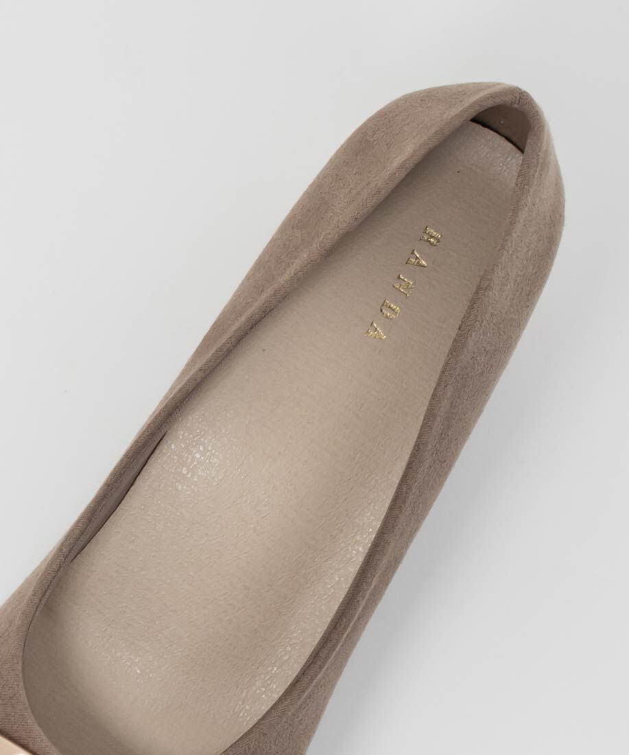  「スクエアゴールドパーツパンプス」|パンプス|