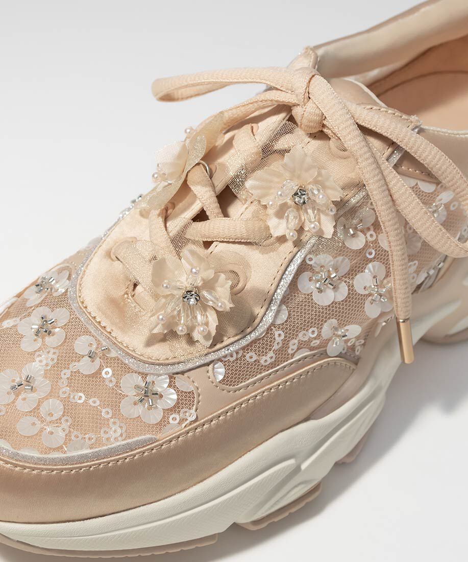  「【Flower Collection】2WAY フラワーデザインシアースニーカー」|スニーカー|