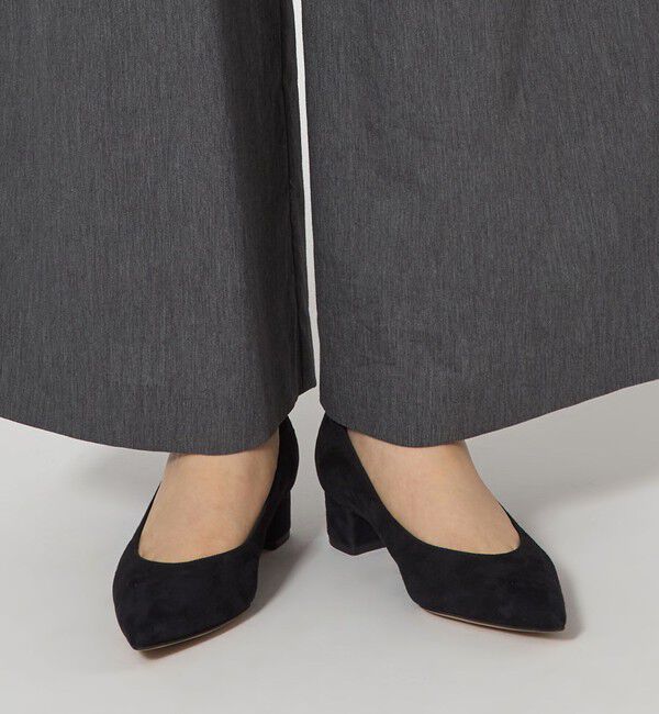 ODETTE E ODILE「ポインテッドブロックヒール パンプス35&darr;&uarr;」|パンプス|