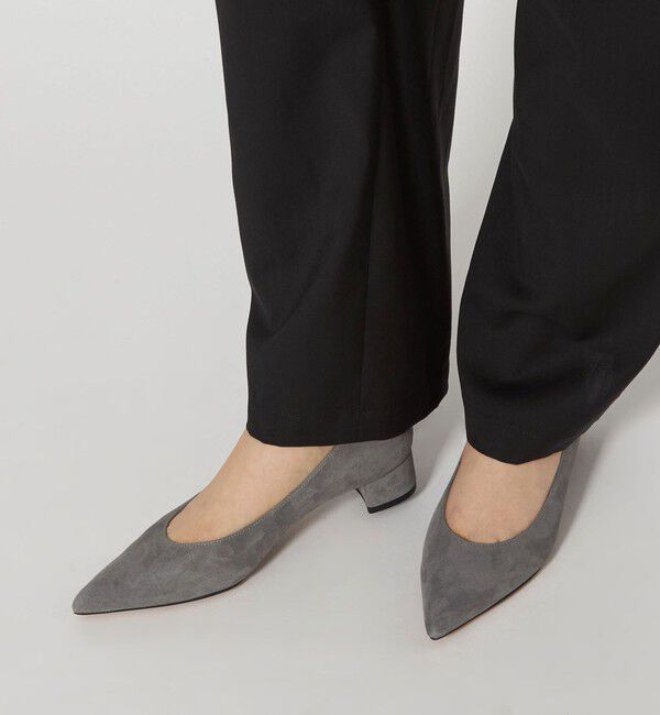 ODETTE E ODILE「ポインテッドブロックヒール パンプス35&darr;&uarr;」|パンプス|