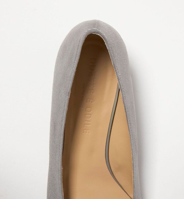 ODETTE E ODILE「ポインテッドブロックヒール パンプス35&darr;&uarr;」|パンプス|