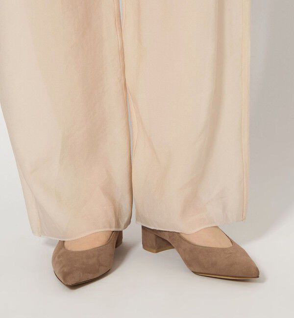 ODETTE E ODILE「ポインテッドブロックヒール パンプス35&darr;&uarr;」|パンプス|