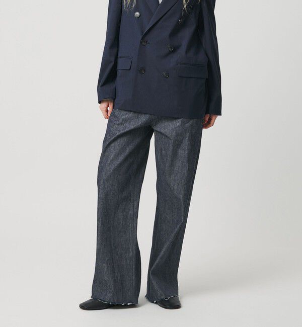 ATTISESSION「＜ATTISESSION＞ワイド デニムパンツ 4/402」|デニム|