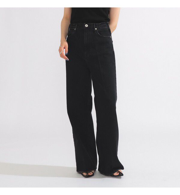 別注】upper hights / THE SISTER デニムパンツ LAMPBLACK（Demi-Luxe