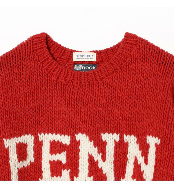 BEAMSBOY「【別注】THE BOOKSTORE / Hand Logo Sweater 25FW」|ニット・セーター|