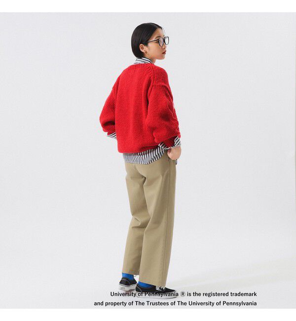 BEAMSBOY「【別注】THE BOOKSTORE / Hand Logo Sweater 25FW」|ニット・セーター|