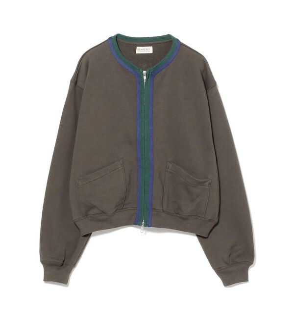 BEAMSBOY「スリートーン スウェット カーディガン」|スウェット・ジャージ|