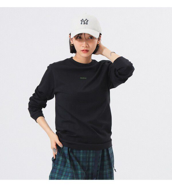 BEAMSBOY「ボーイ ミニロゴ ロングスリーブ Tシャツ」|Tシャツ・カットソー|