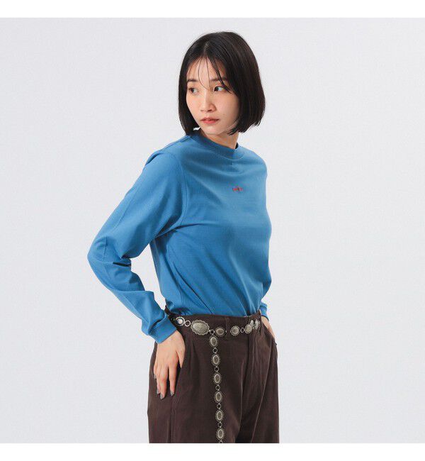 BEAMSBOY「ボーイ ミニロゴ ロングスリーブ Tシャツ」|Tシャツ・カットソー|