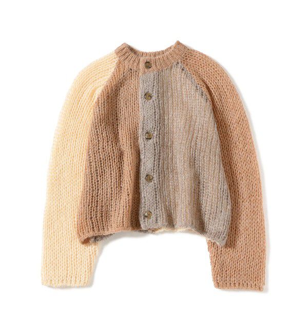 BEAMSBOY「モヘア クレイジー カーディガン」|ニット・セーター|