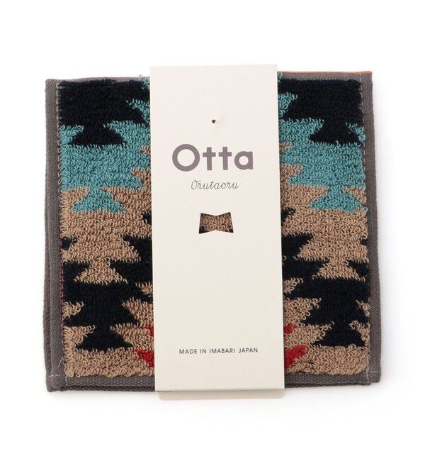 SHIPS「otta: ハンドタオル」|ハンカチ|レッド