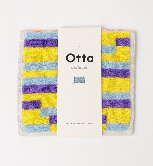 SHIPS「otta: ハンドタオル」|ハンカチ|ライトイエロー