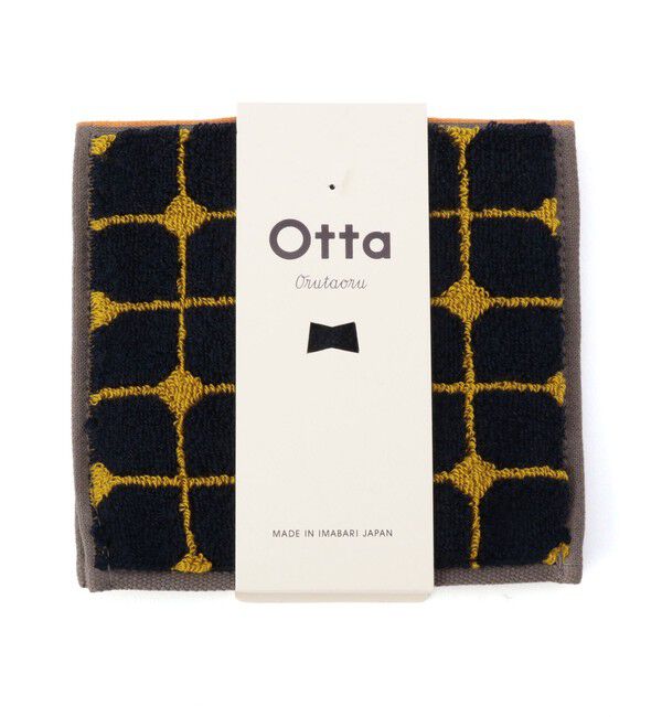 SHIPS「otta: ハンドタオル」|ハンカチ|ダークブルー