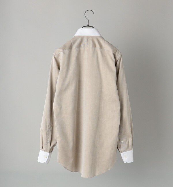 SHIPS「SHIPS: イージーアイロン ワイドカラー  クレリック シャツ」|シャツ・ブラウス|