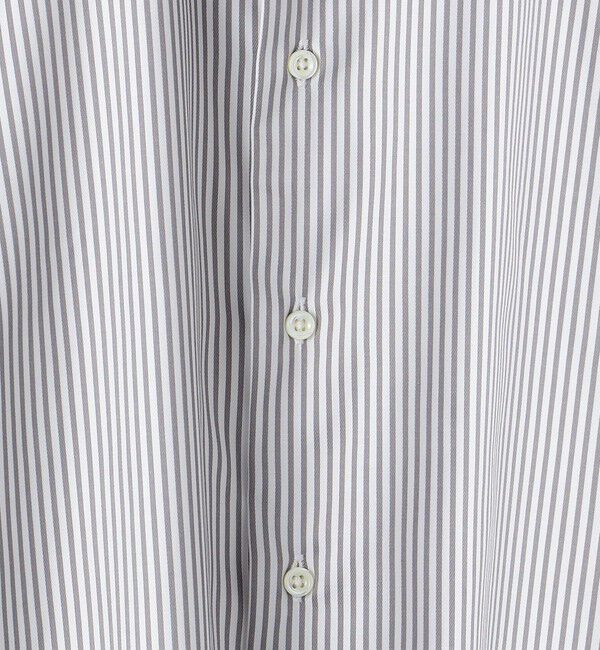 SHIPS「SHIPS: イージーアイロン ロンスト ワイドカラー シャツ」|シャツ・ブラウス|