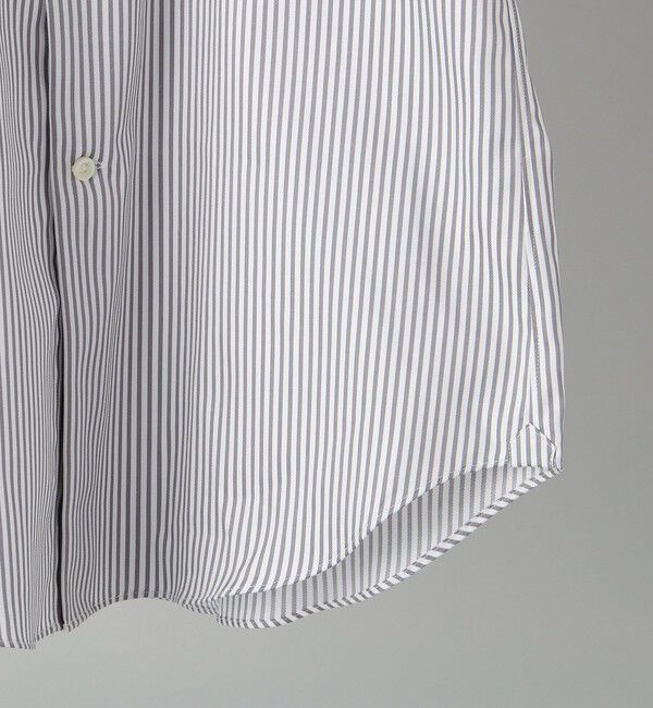 SHIPS「SHIPS: イージーアイロン ロンスト ワイドカラー シャツ」|シャツ・ブラウス|