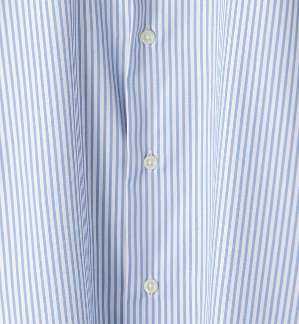 SHIPS「SHIPS: イージーアイロン ロンスト ワイドカラー シャツ」|シャツ・ブラウス|