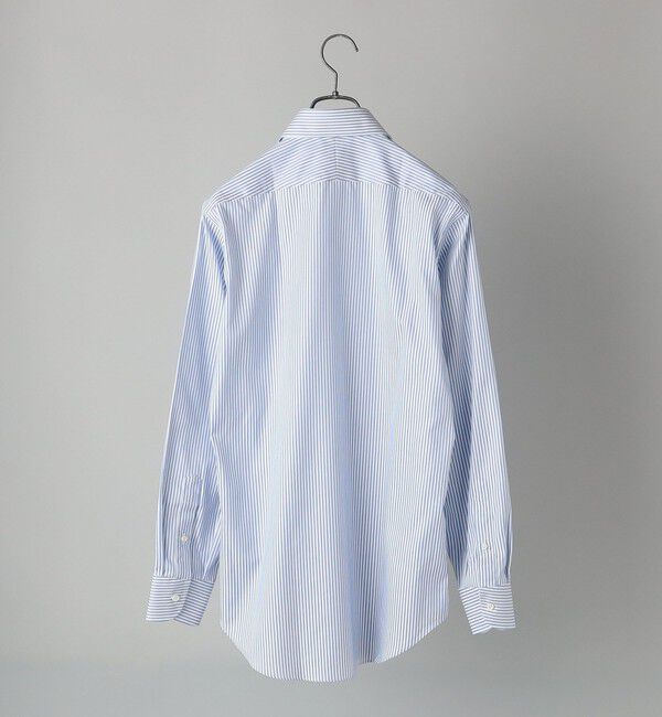 SHIPS「SHIPS: イージーアイロン ロンスト ワイドカラー シャツ」|シャツ・ブラウス|