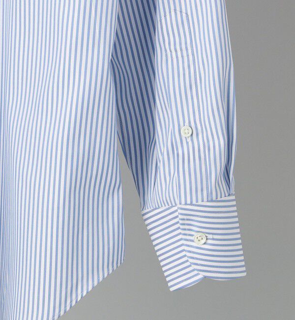 SHIPS「SHIPS: イージーアイロン ロンスト ワイドカラー シャツ」|シャツ・ブラウス|