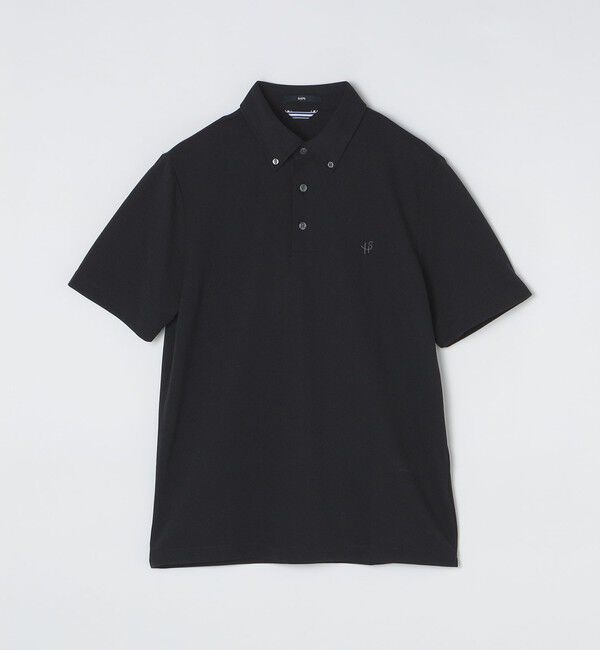 SHIPS「【WEB限定】SHIPS: 吸水速乾・UVケア Drymix（R）ワンポイントロゴ ボタンダウン ポロシャツ」|ポロシャツ|