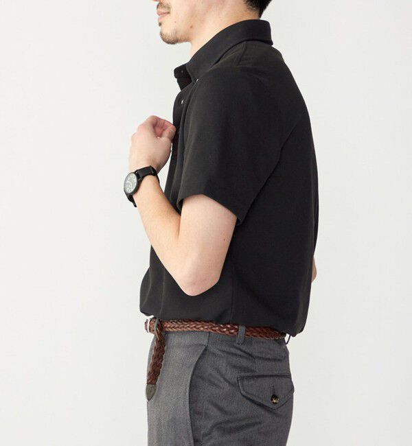 SHIPS「【WEB限定】SHIPS: 吸水速乾・UVケア Drymix（R）ワンポイントロゴ ボタンダウン ポロシャツ」|ポロシャツ|