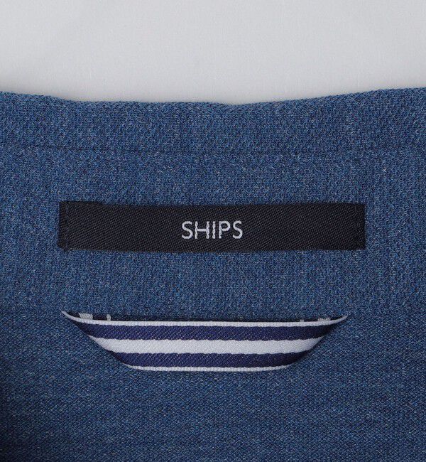 SHIPS「【WEB限定】SHIPS: 吸水速乾・UVケア Drymix（R）ワンポイントロゴ ボタンダウン ポロシャツ」|ポロシャツ|