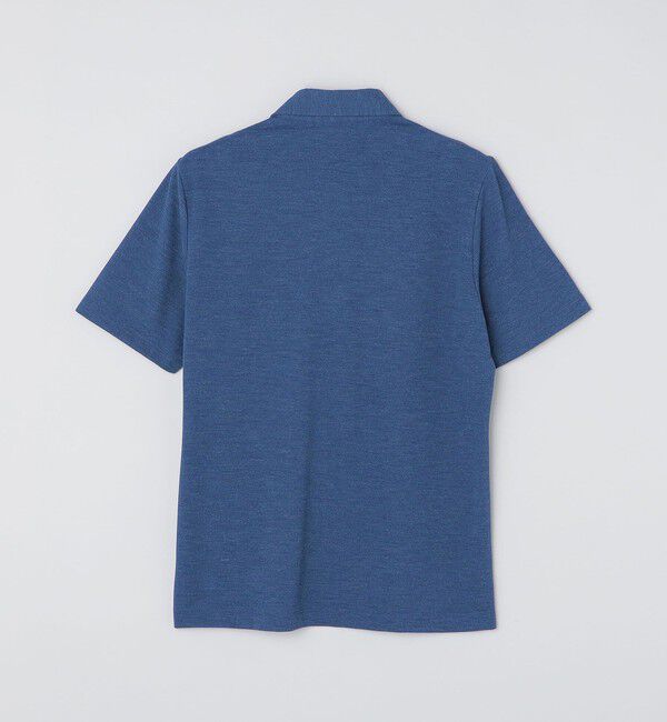 SHIPS「【WEB限定】SHIPS: 吸水速乾・UVケア Drymix（R）ワンポイントロゴ ボタンダウン ポロシャツ」|ポロシャツ|