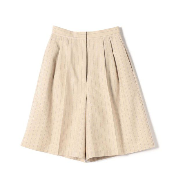 SHIPS for women「〈手洗い可能〉先染め ストライプ タック ショーツ◇」|その他|