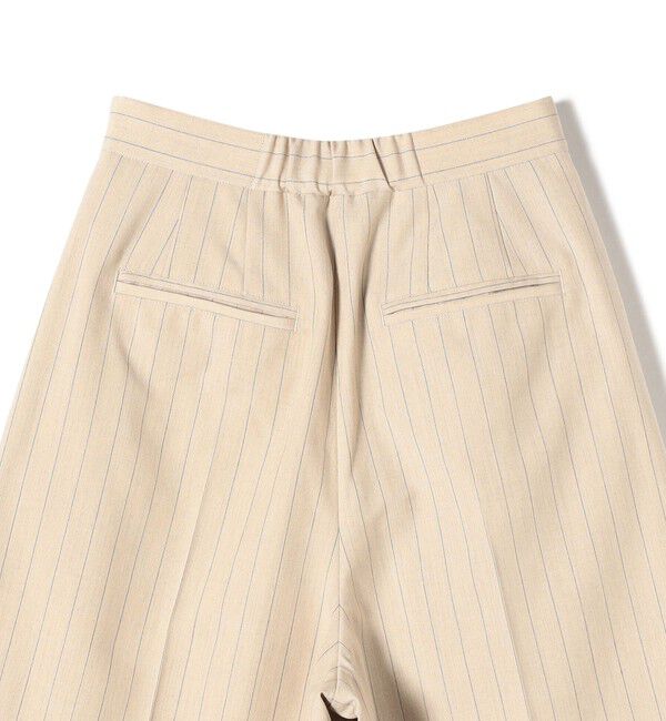 SHIPS for women「〈手洗い可能〉先染め ストライプ タック ショーツ◇」|その他|