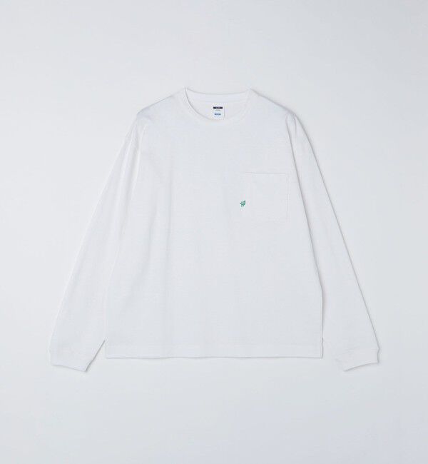 SHIPS「【WEB限定】SHIPS:〈汗染み防止加工〉ワンポイントロゴ ビッグシルエットヘビーウェイトTシャツ」|Tシャツ・カットソー|