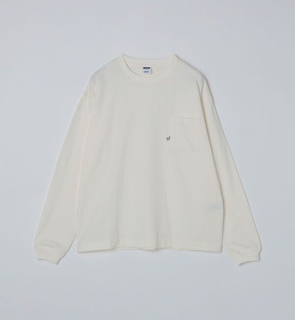 SHIPS「【WEB限定】SHIPS:〈汗染み防止加工〉ワンポイントロゴ ビッグシルエットヘビーウェイトTシャツ」|Tシャツ・カットソー|