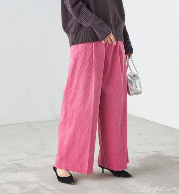SHIPS for women「〈手洗い可能〉オーガニック コットン コーデュロイ パンツ ◇」|その他|