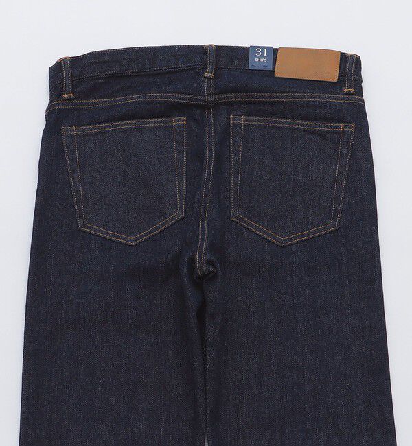 SHIPS「SHIPS: オイカワデニム 5ポケット テーパード デニムパンツ24SS 〈インディゴ〉」|チノ|
