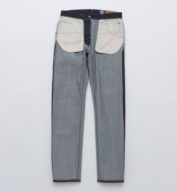 SHIPS「SHIPS: オイカワデニム 5ポケット テーパード デニムパンツ24SS 〈インディゴ〉」|チノ|