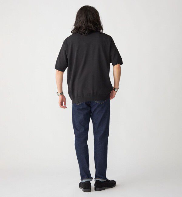 SHIPS「SHIPS: オイカワデニム 5ポケット テーパード デニムパンツ24SS 〈インディゴ〉」|チノ|