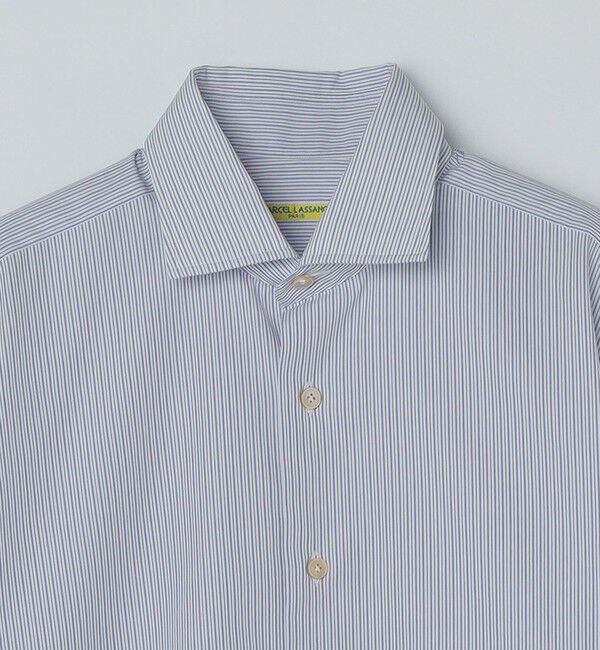 SHIPS「MARCEL LASSANCE: WIDE COTTON POPLIN STRIPE SHIRT」|シャツ・ブラウス|