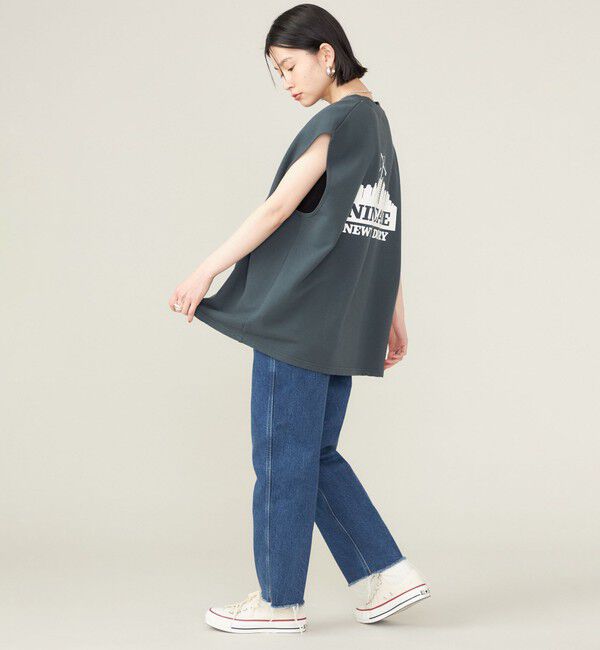 SHIPS for women「SHIPS NINE CASE:〈手洗い可能〉カットオフ デニム◇」|デニム|
