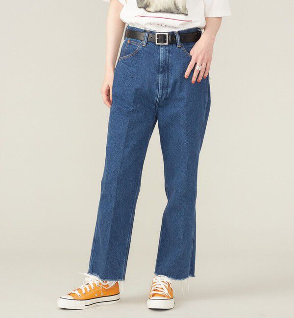 SHIPS for women「SHIPS NINE CASE:〈手洗い可能〉カットオフ デニム◇」|デニム|