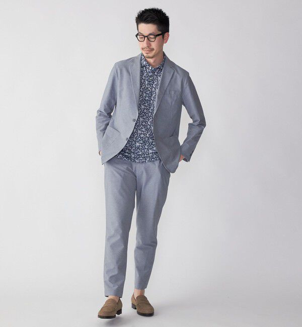 SHIPS「SHIPS: フラワープリント ショートスリーブ ポロシャツ」|ポロシャツ|