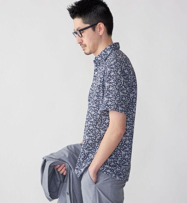 SHIPS「SHIPS: フラワープリント ショートスリーブ ポロシャツ」|ポロシャツ|