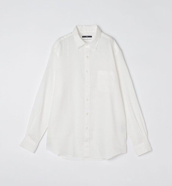 SHIPS「SHIPS: SOLOTEX(R) リネン レギュラーカラー シャツ」|シャツ・ブラウス|