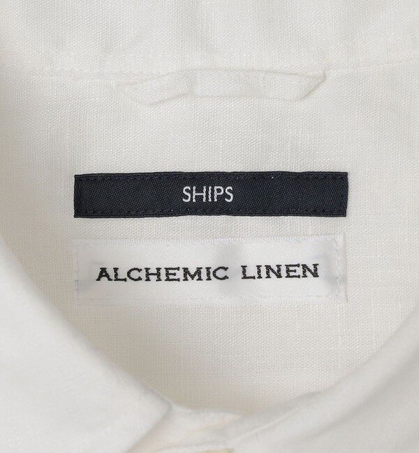 SHIPS「SHIPS: SOLOTEX(R) リネン レギュラーカラー シャツ」|シャツ・ブラウス|