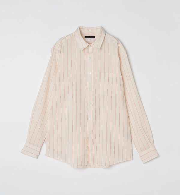 SHIPS「SHIPS: SOLOTEX(R) リネン レギュラーカラー シャツ」|シャツ・ブラウス|