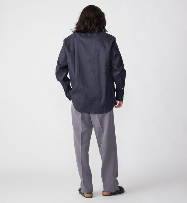 SHIPS「SHIPS: SOLOTEX(R) リネン レギュラーカラー シャツ」|シャツ・ブラウス|