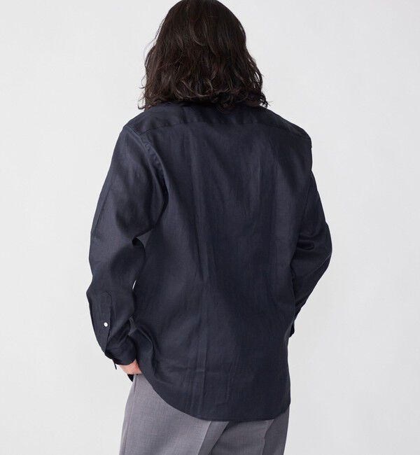 SHIPS「SHIPS: SOLOTEX(R) リネン レギュラーカラー シャツ」|シャツ・ブラウス|